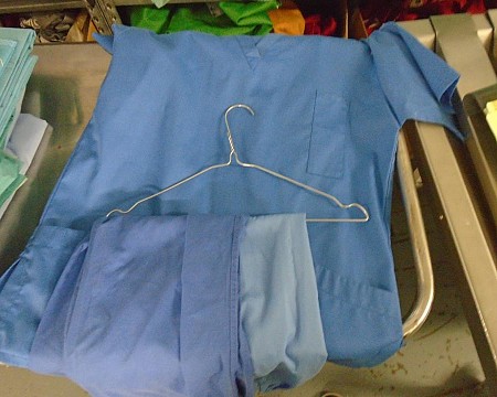 Nurses Uniform Dark Blue Top/Trousers